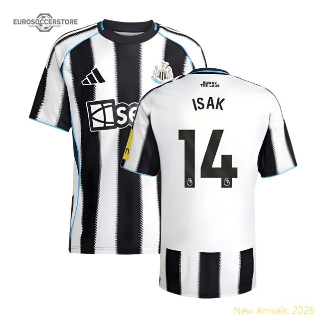 2025-2026 Newcastle Home Shirt (isak 14) - Official Edition