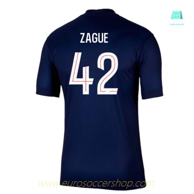 2025-2026 PSG Paris Saint Germain Home Shirt (Zague 42)