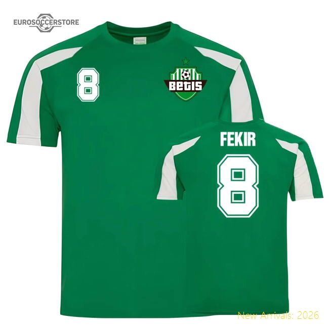 Genuine Nabil Fekir Real Betis Sports Training Jersey (Green)