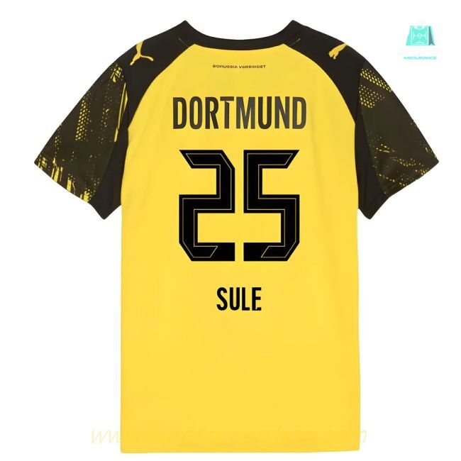 2025-2026 Borussia Dortmund Home Shirt (Kids) (Sule 25)