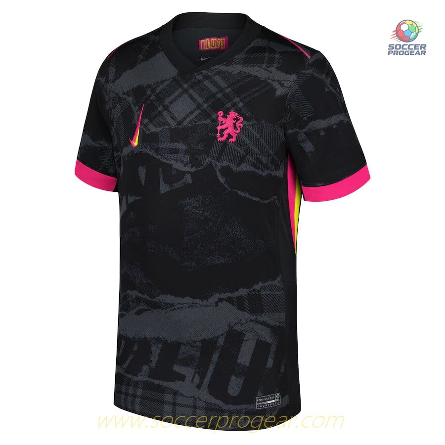 Chelsea Third Children's Edition Kit Soccer Shirt 2024-25 Edition