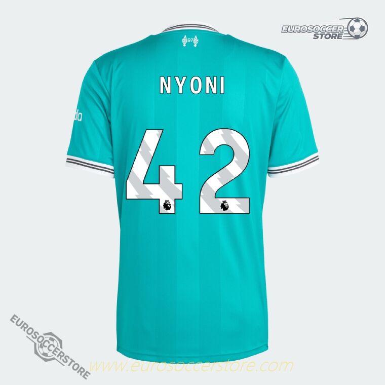 Liverpool's 25-26 Third NYONI 42 Football Jersey