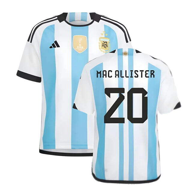 Kids Rare Collector Quality Argentina Home Limited Shirt (2)