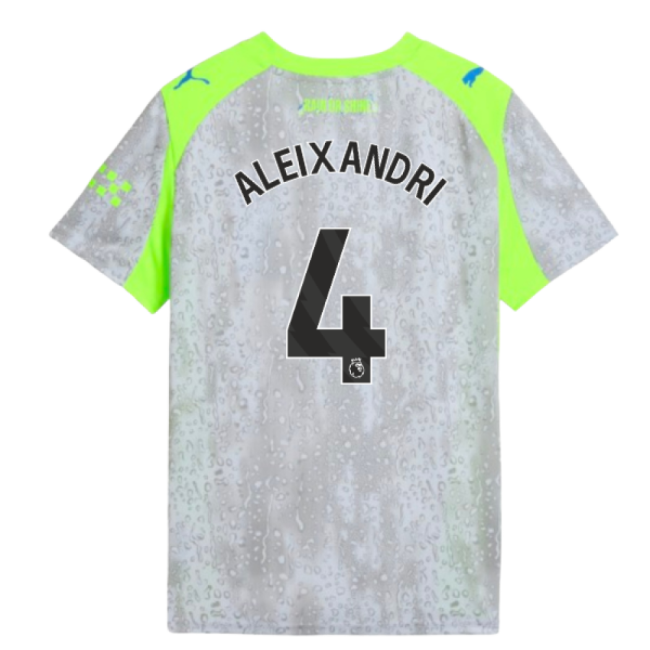 2025-20 Man City Third Football Shirt Aleixandri Name & Number L M ...