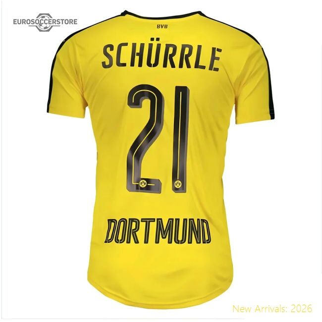 Superior Borussia Dortmund 2016-17 Main Jersey Schurrle 21 ((fair) M)