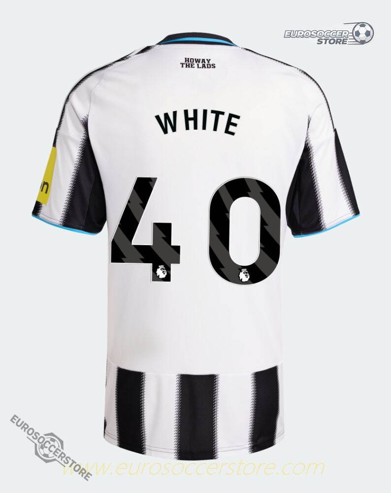 Newcastle United 25-26 Season Home WHITE 40 Jersey