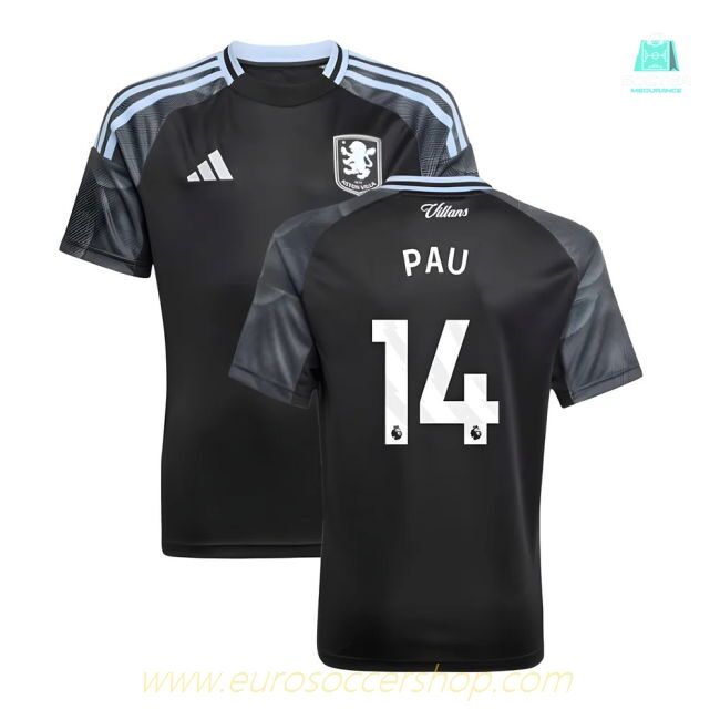 2025-2026 Aston Villa Away Shirt (Kids) (Pau 14)