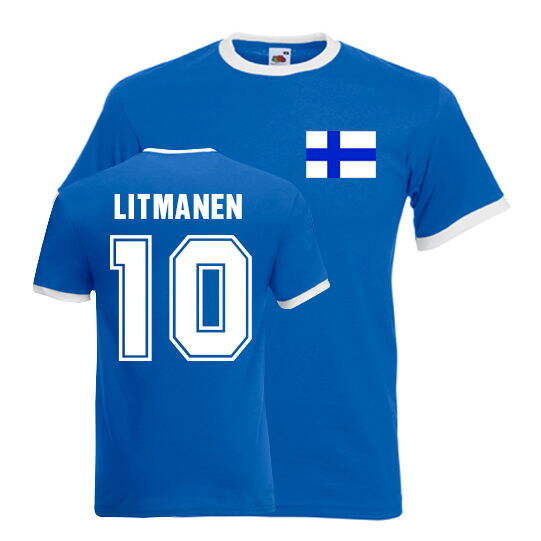 Authentic Replica Finland Home Supporter Shirt for Adults