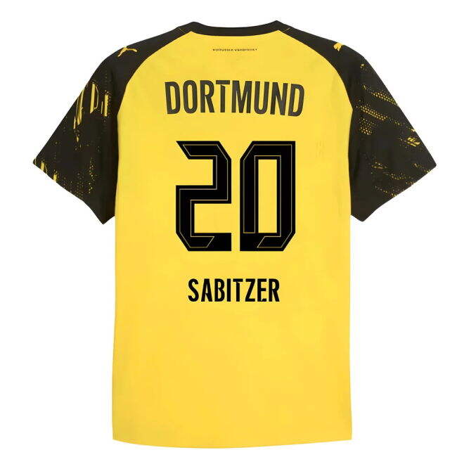2025-2026 Borussia Dortmund FC Home Strip