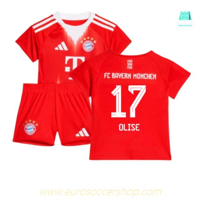 2025-2026 Bayern Munich Home Baby Kit (Olise 17)