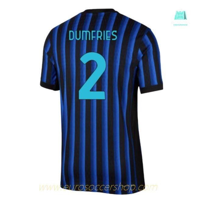 2025-2026 Inter Milan Home Authentic Dri-Fit ADV Shirt (Dumfries 2)