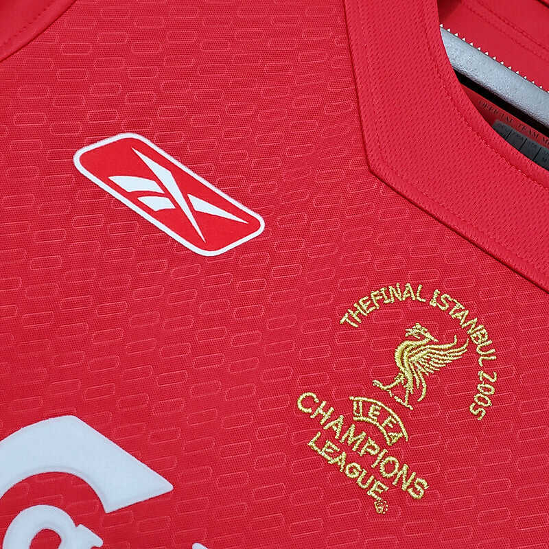2004-2005 Liverpool Home Champions League retro kit