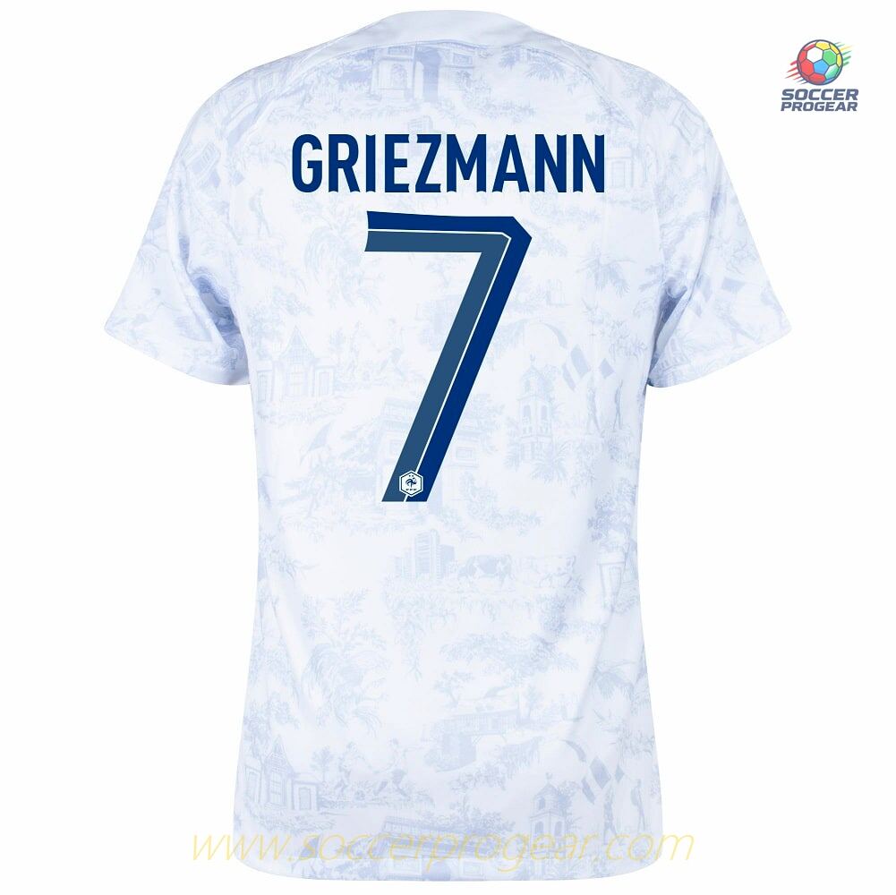 GRIEZMANN 2022 WORLD CUP AWAY FRENCH TEAM JERSEY