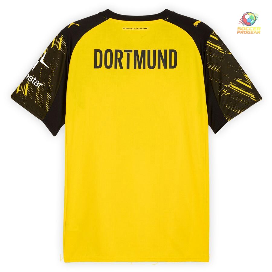 Team Football Jersey BVB Dortmund Home 2025-26 Edition