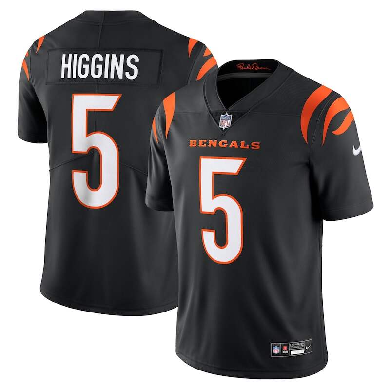 None Tee Higgins CIN Bengals Premium-Quality Team Spirit Wear