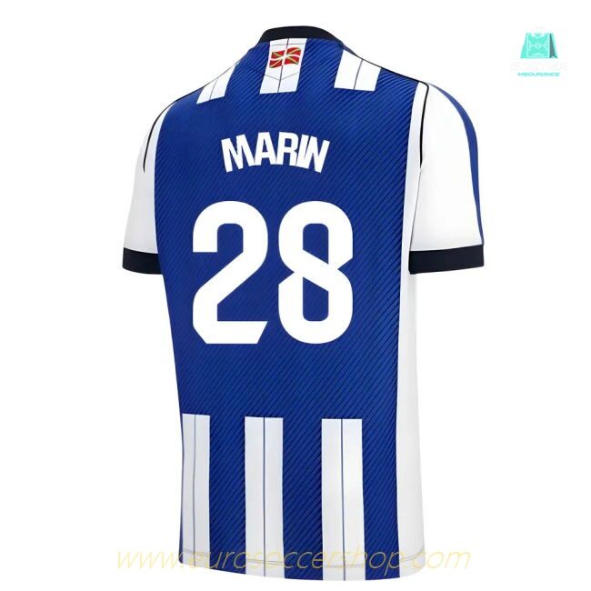 2025-2026 Real Sociedad Home Shirt (Marin 28)