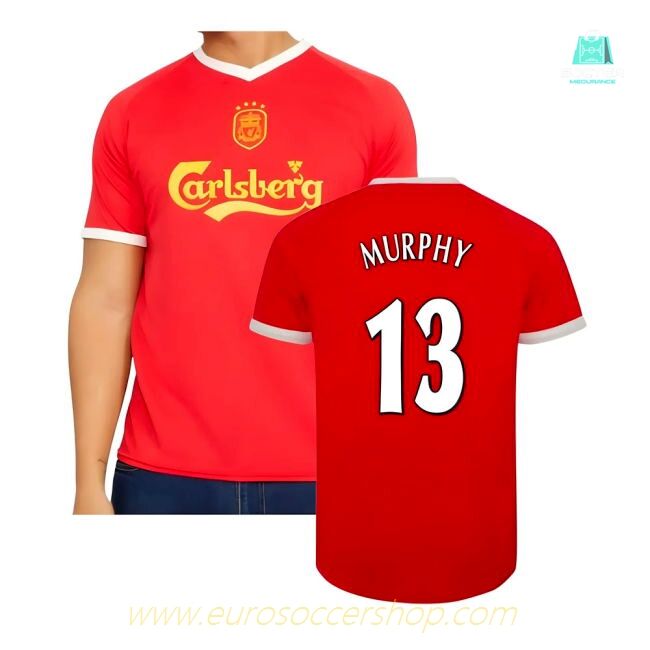 2001-2003 Liverpool Retro Euro Home Shirt (Murphy 13)