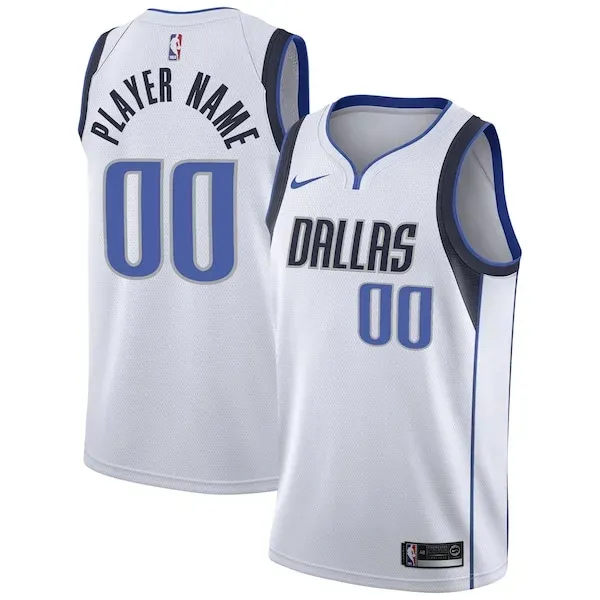 Dallas Mavericks DAL Swingman Jersey - classic genuine - White #1