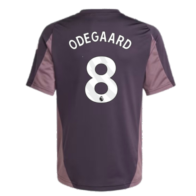 Pro-level Training Arsenal Odegaard Jersey 2024-2025 Moisture-wicking