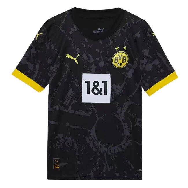 2023-2024 BVB Away Authentic Replica Shirt - Kids (Adeyemi 27)