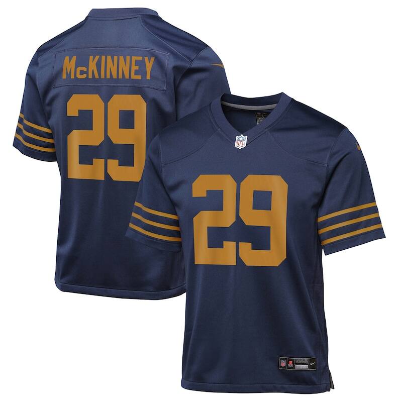 None Xavier McKinney GB Packers Game-Ready Authentic Jersey Game Day W