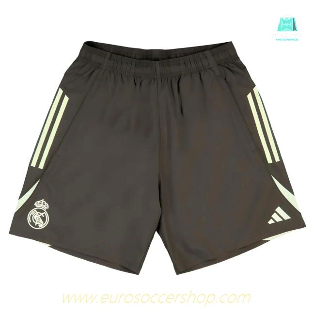 2025-2026 Real Madrid Downtime Shorts (Utility Grey)