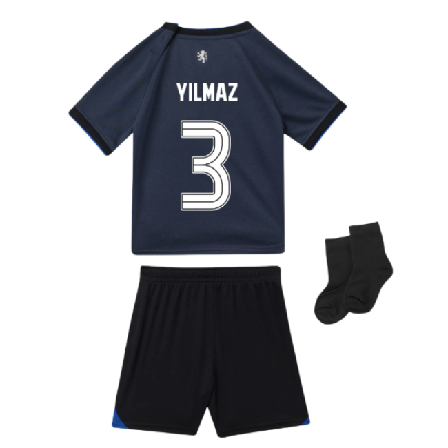 Match Day Light Blues Yilmaz #3 Elite Performance Updated Design Kit