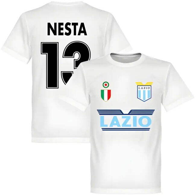 Premium Lazio Football T-shirt Lazio Nesta #13 2024-2025 Season (v5)