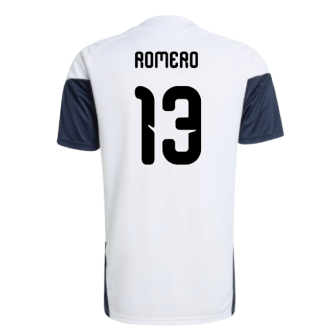 2026-2027 Argentina Training Jersey (White) (Romero 13)