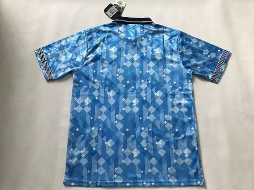 Official 1990 England Jersey Retro With Vintage Design - World Cup