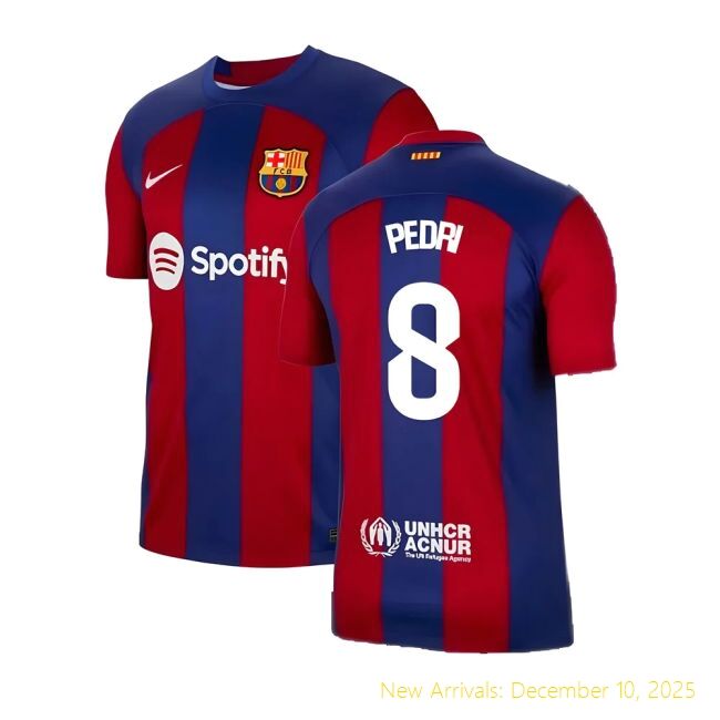 Barcelona Home - Featuring Pedri 8 - Barca - Match Day - Comfortable