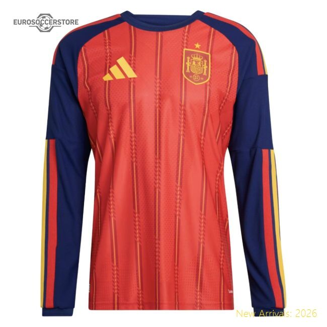 2026-2027 Authentic Esp Spain All-time Top Scorer Home Jersey 7