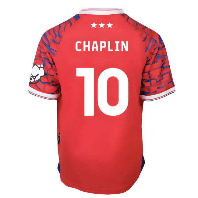 match worn 2025-2026 Ipswich Town Away Shirt (Kids) (Chaplin 10)