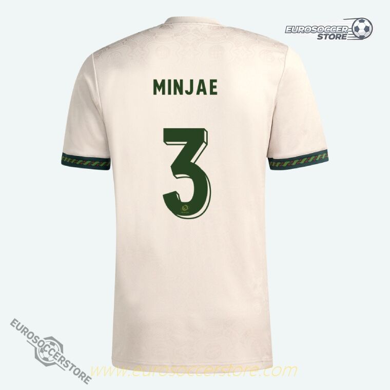 Bayern Munich Oktoberfest MINJAE 3 Football Jersey for the 25-26 Season