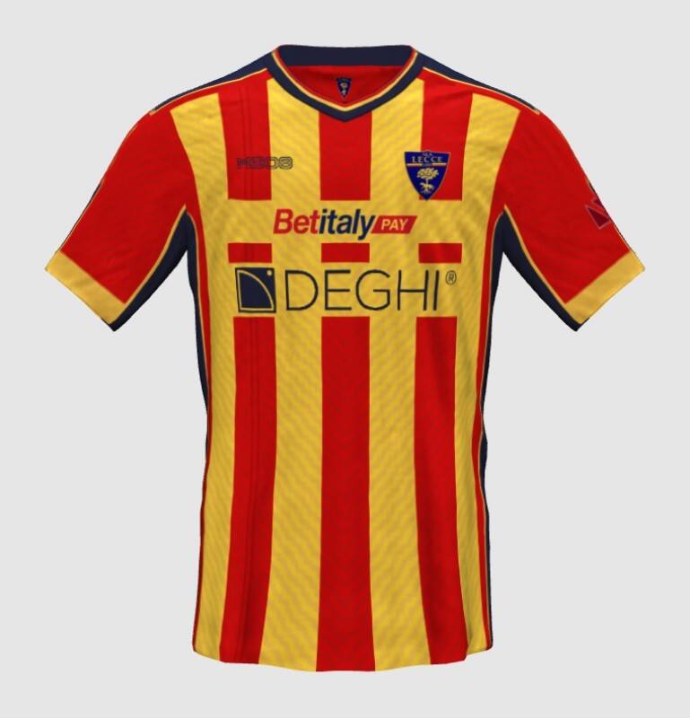 US Lecce 2425 Home Jersey Shirt - Official Replica 26821