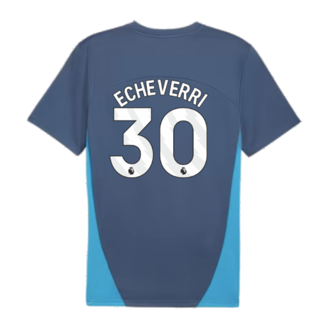Match Replica Man City Training Supporter Kit (Adults) (Echeverri 30)