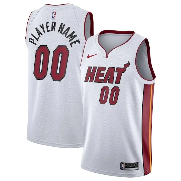 Miami Heat MIA Swingman Jersey - stylish Basketball - White basketball