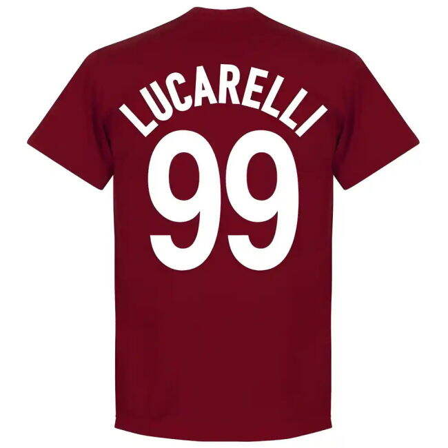 Livorno Lucarelli 99 Team T-Shirt - Maroon
