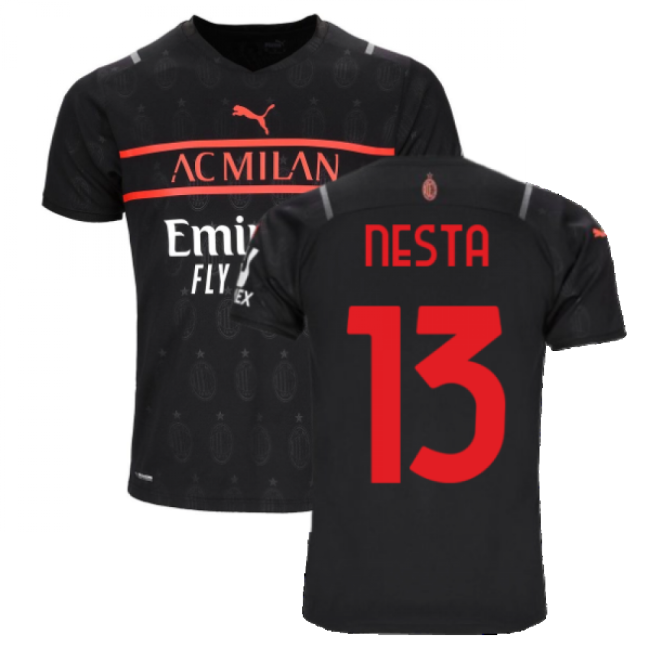 2021-2022 Ac Milan (acm) Third - Breathable Material - Game Day