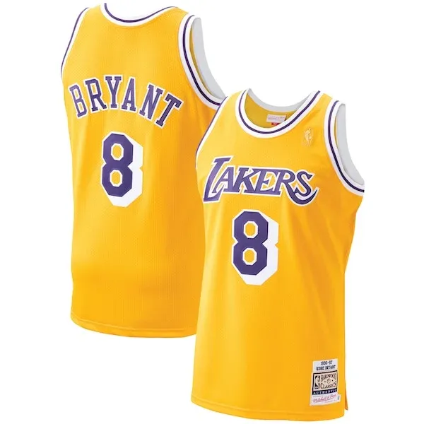 Men's LAL Authentic Basketball Jersey - Team Colors - Licensed Product