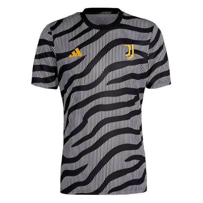 2023-2024 Juventus Pre-Match Shirt (Black)