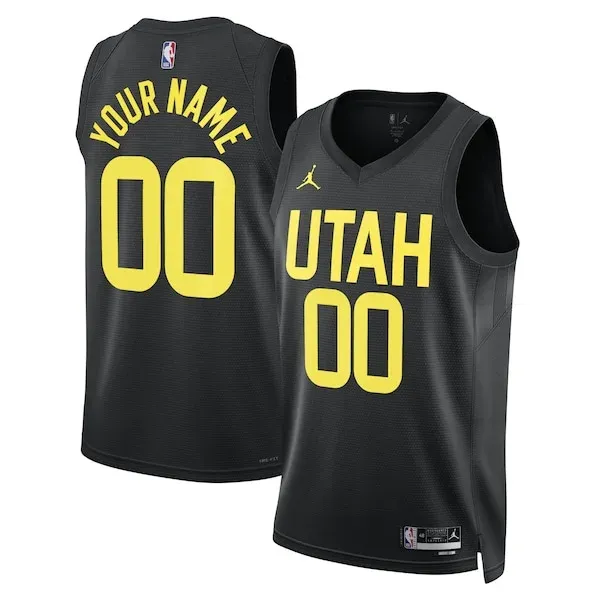 Utah Jazz UTA Swingman Jersey - trendy top-tier - Black basketball