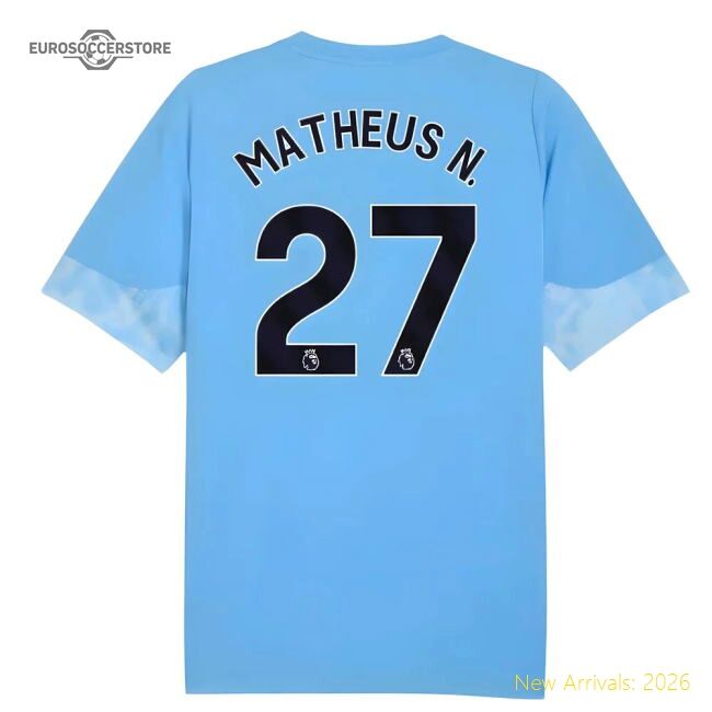 2025-2026 Authentic Man City Jersey Premium Quality Football Apparel