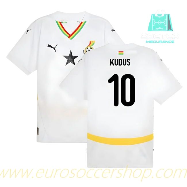 2024/25 Campaign Ghana Home Shirt (Kudus 10)