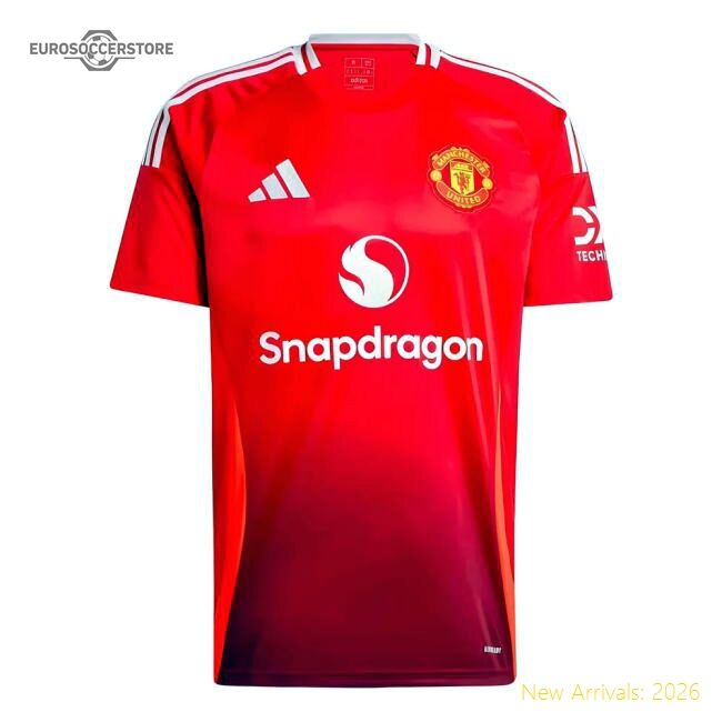 Official 2024-2025 Man Utd Home Shirt - Premium Quality Football