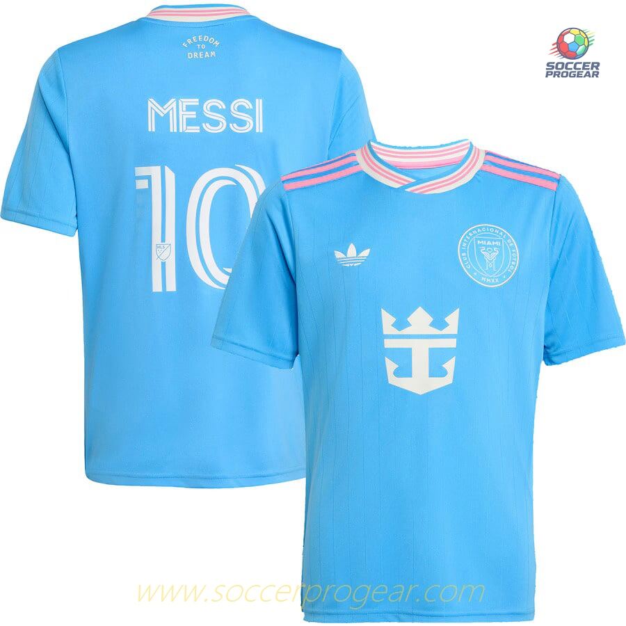 Inter Miami Third 2025-2026 Season Messi Kids Edition Football Jersey