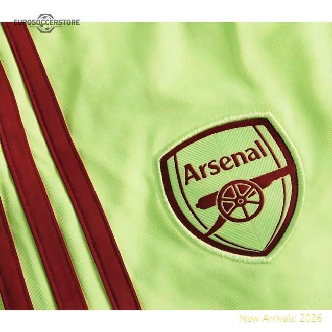 Official 2025-2026 Arsenal Home Kids (goalkeeper Shorts) - Authentic
