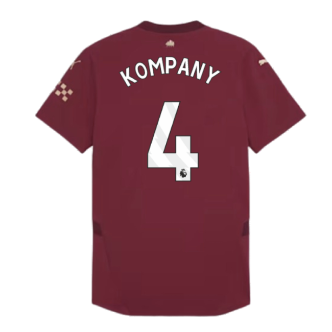 Man City 2024-20 Third Jersey Kompany #4 M S