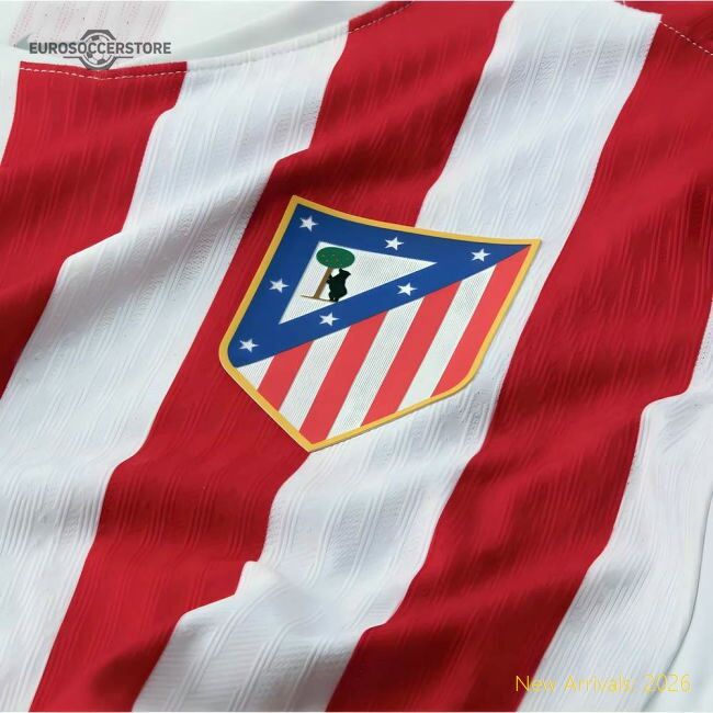 2025-2026 Atletico Madrid Home Top-tier Jersey Nike Dri-fit