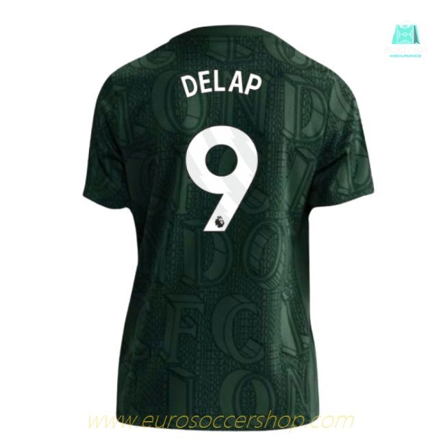 2025-2026 Chelsea Pre Match Shirt (Green) - Kids (Delap 9)